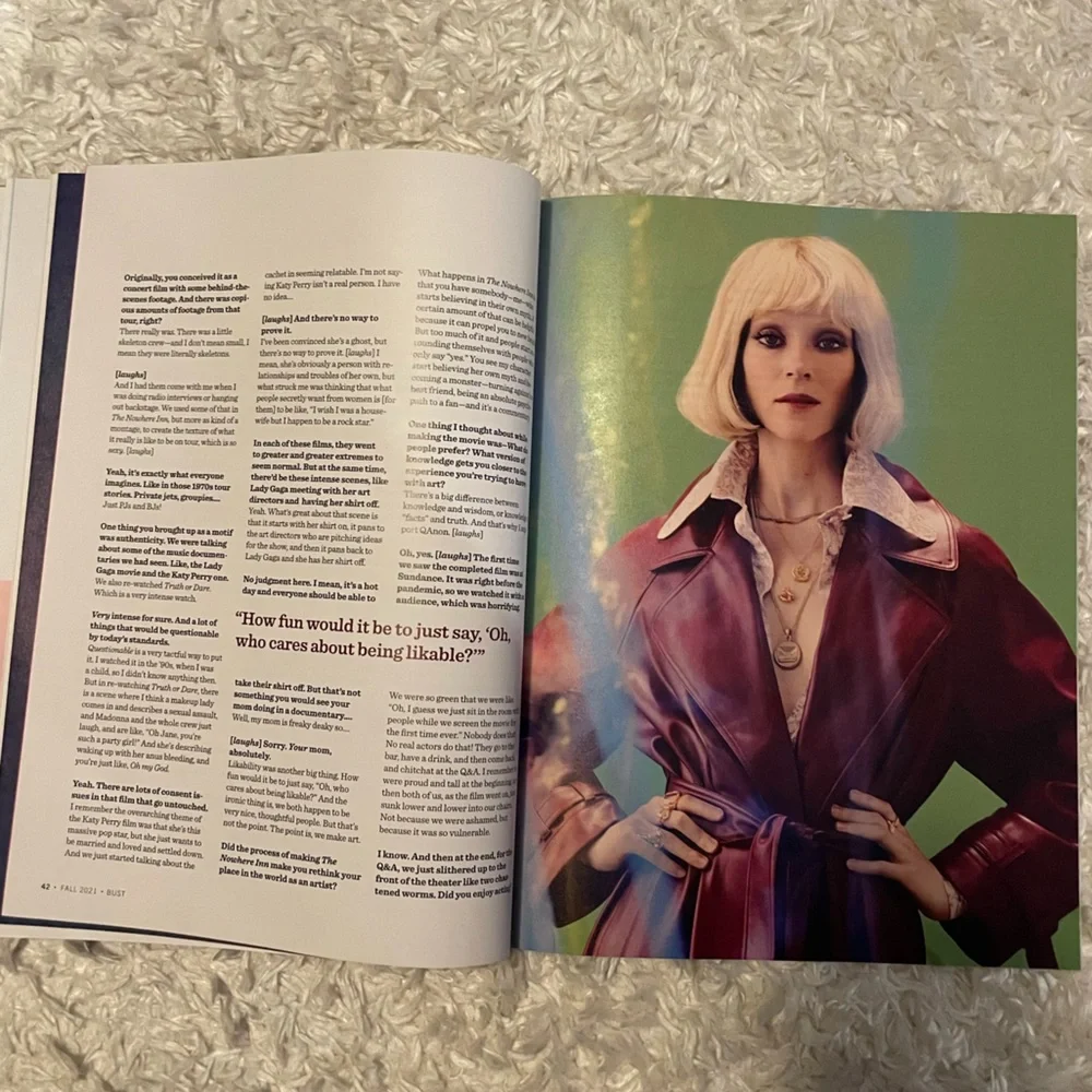 Bust Magazine 2021 St. Vincent Carrie Brownstein Leslie Jordan Courtney Stodden - Picture 7 of 15